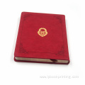 Custom leather planner notebook promotional leather diary